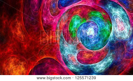 Abstract pattern. Cell microorganism under microscope. Mysterious psychedelic relaxation wallpaper. Sacred geometry. Fractal Wallpaper pattern desktop. Digital artwork creative graphic design.