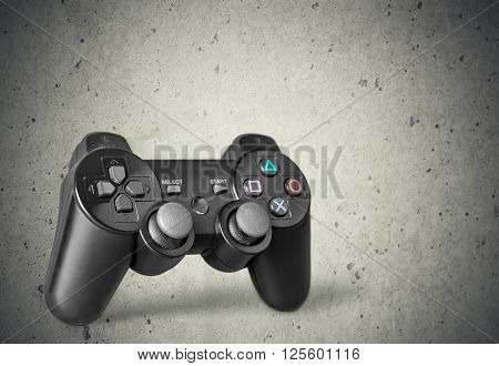 Background isolated joy stick joystick game leisure