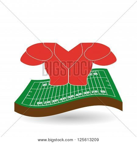 Soccer concept with icon design, vector illustration 10 eps graphic.