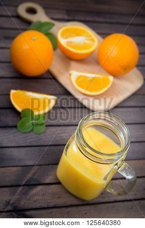 Orange Juice In Glass
