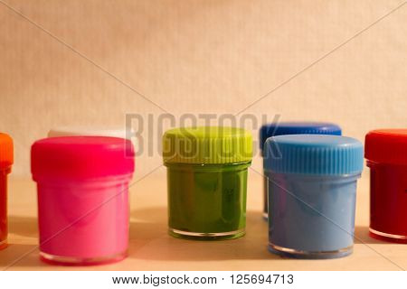 happy color paint color a table .
