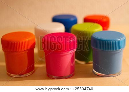 happy color paint color a table .