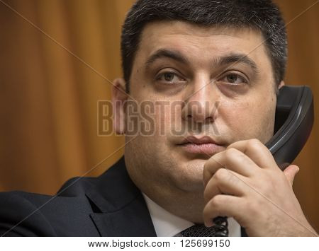 Prime Minister Of Ukraine Vladimir Groisman