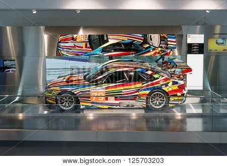 Munich, Germany - March 10, 2016: BMW Museum
