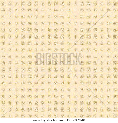 Seamless mixed orange polka dot pattern on beige background. Vintage polka dot paper. Digital paper for scrapbook. Classic polka dot seamless background.