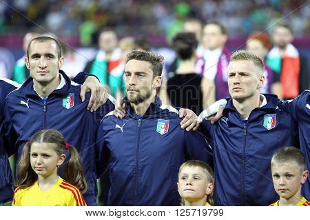 Uefa Euro 2012 Final Game Spain Vs Italy
