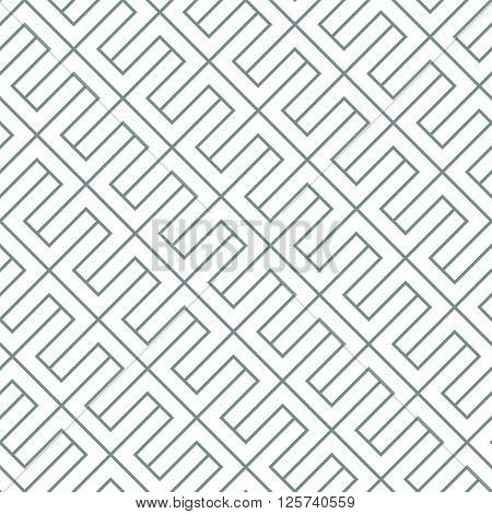 Simple diagonal geometric vector seamless pattern. Modern stylish texture.
