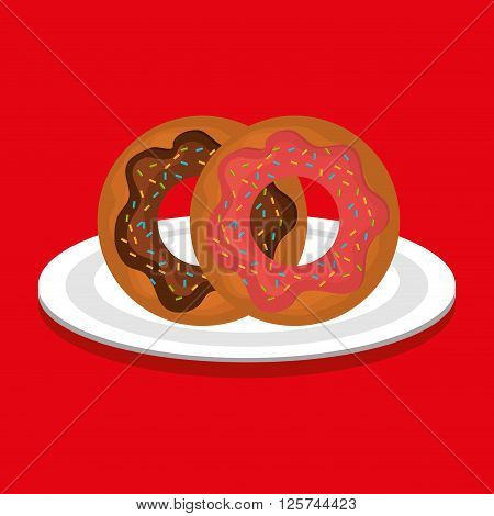 bakery product design, vector illustration eps10 graphic