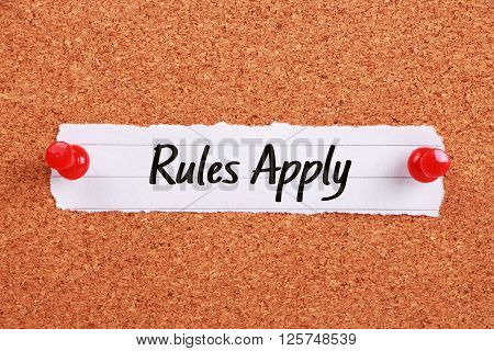 Rules Apply