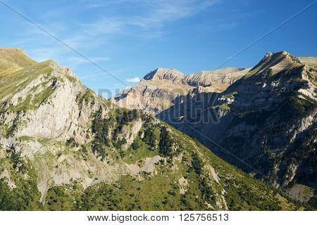 Izas Valley in Pyrenees, Canfranc Valley, Aragon, Huesca, Spain.