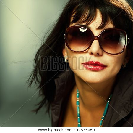 Portret młodej kobiety sexy