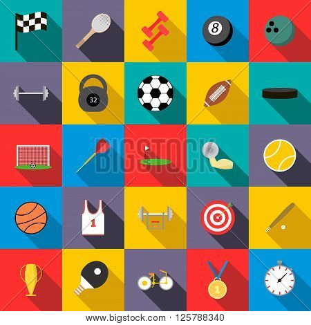 Sports set icons use for any design