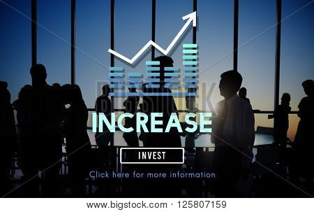 Increase Enlarge Expand Extend Growth Rise Concept