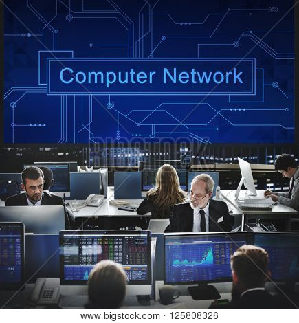 Computer Network Connection Server Ethernet Concept