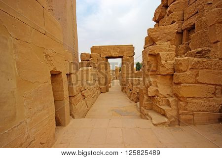 Ancient Temple of Karnak in Luxor, Egypt