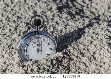 Chronometer In Sand