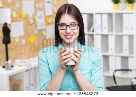 Businesswoman At Work
