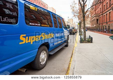 NEW YORK - CIRCA MARCH 2016: New York City at daytime. The City of New York, often called New York City or simply New York, is the most populous city in the United States