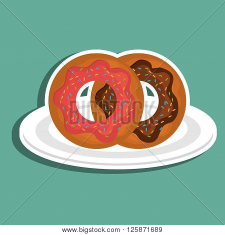 bakery product design, vector illustration eps10 graphic