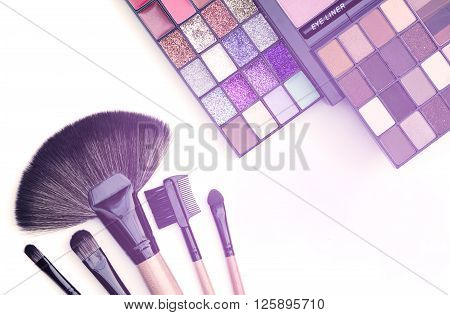 Vintage Background,pink Tone Professional Natural Tone Makeup Palette Set