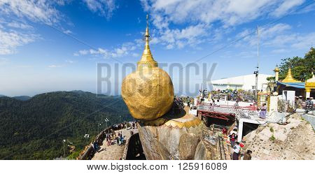 Golden Rock Pagoda