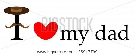 Beautiful postcard. I love my dad. Happy fathers day.