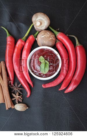 Korean red pepper gochujang delicious for cooking