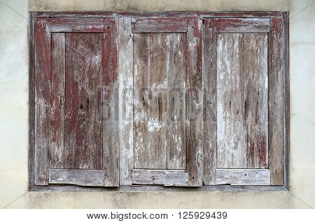 old, grunge wood panels used as background, vintage style