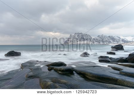 Utakleiv Beach, Lofoten Islands, Norway