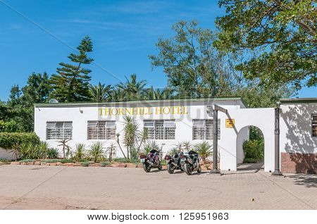THORNHILL SOUTH AFRICA - FEBRUARY 28 2016: A street view in Thornhill near Port Elizabeth