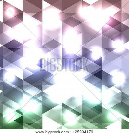 Abstract disco glowing of the background. illustration.