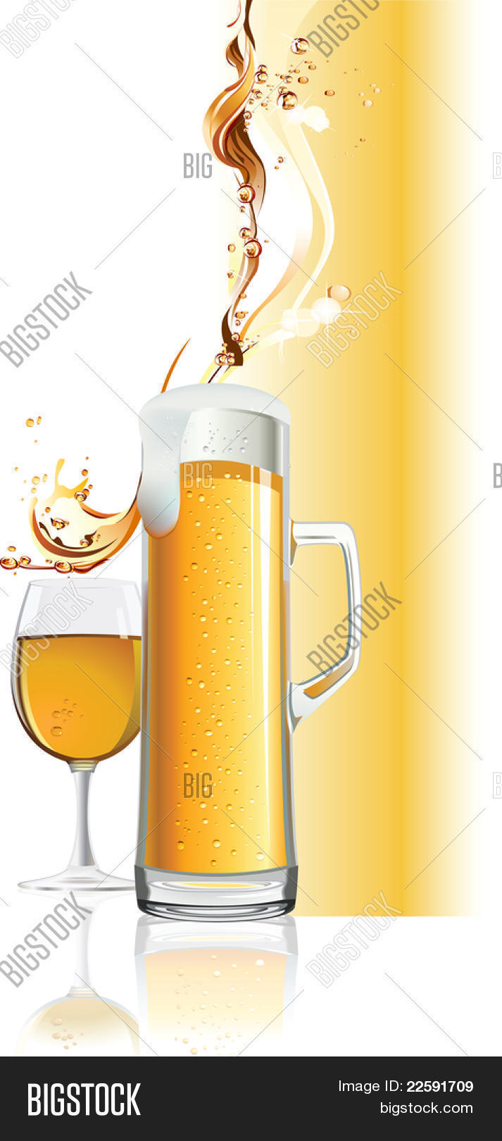 ilustración de jarra de cerveza