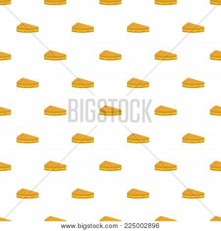 Sandwich pattern seamless in flat style for any design