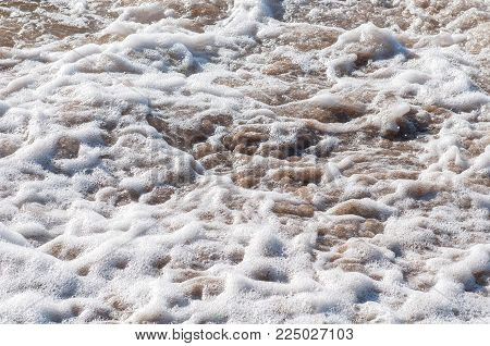 wavy on the Baltic Sea, Saulkrasti, Latvia