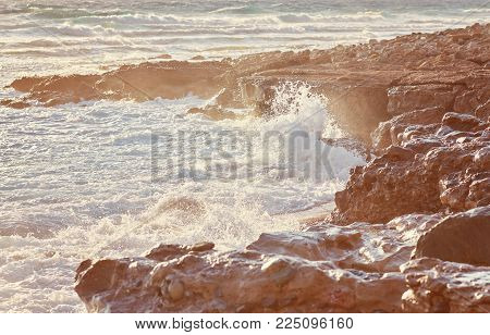 Cyprus - Mediterranean Sea coast. Lara Beach in Paphos district.