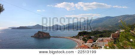 Panorama Sveti Stefan