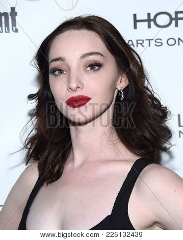 LOS ANGELES - JAN 20:  Emma Dumont arrives for the EW Magazine honors SAG Nominees on January 20, 2018 in West Hollywood, CA                