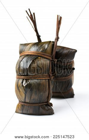 Zongzi, Traditional Chinese Food Usually Prepared For The Dragon Boat Festival