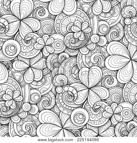 Download Monochrome Doodle St Vector Photo Free Trial Bigstock