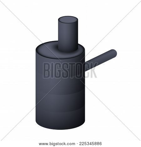 Septic tank vector illustration. Fecal Sewerage for private homes.