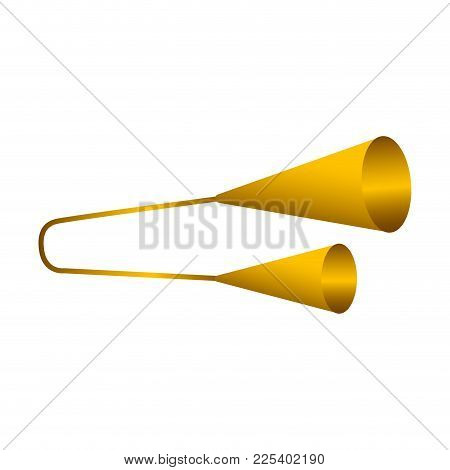 Isolated Agogo. Musical Instrument. Vector Illustration Design
