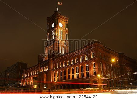 Municipio rosso a Berlino, Germania