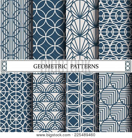 Circle Geometric Vector Pattern,pattern Fills, Web Page, Background, Surface And Textures