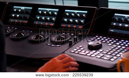 Telecine Controller Machine For Edit Color On Digital Video