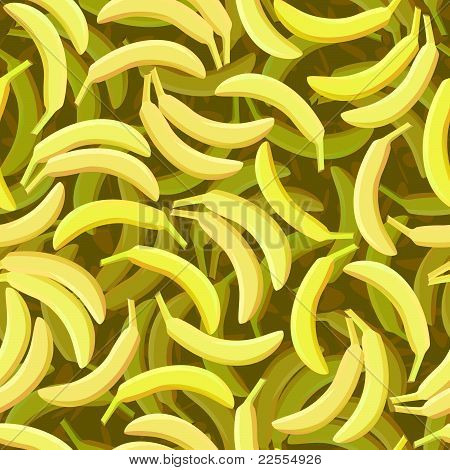 Sömlös banan bakgrund