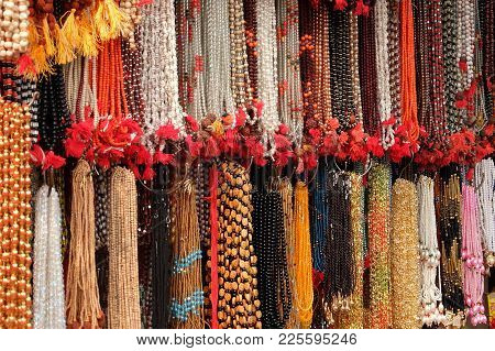 Haridwar, India - November, 6th, 2017. Market Street In Haridwar.