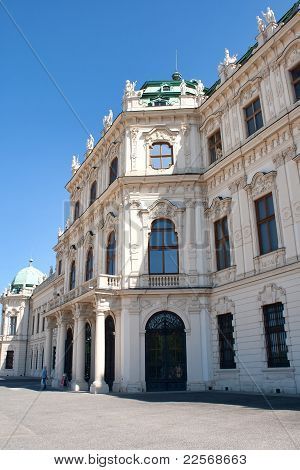 Belvedere Castle in Vienna