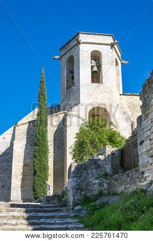 Church Of Notre -dame-dalidon In Oppede-le-vieux, France