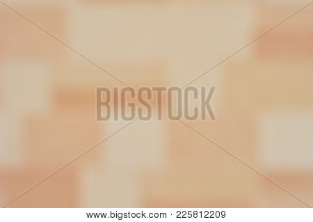 Two Tone Soft Brown And White Pattern Gradient Seamless Blurred Background From Clay Brick Wall, Con