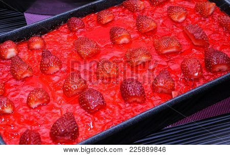 Strawberry Pie, Homemamde Product,